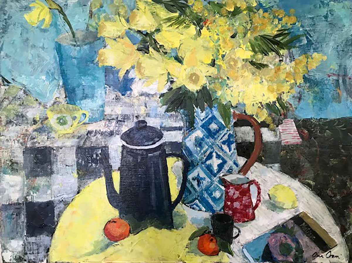 Well-known for her watercolour paintings, popular Scottish Borders artist @Ann_Oram RSW is offering spring painting classes.
artmag.co.uk/class-master-p…
#artmag #scottishart #scottishgalleries #scottishartonline #scottishpainting #scottishprinting