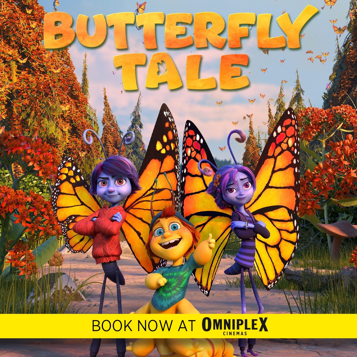 omniplexcinema's tweet photo. Just wing it!
#ButterflyTale opens in Omniplex Cinemas Fri 19 April.
Book Now: https://t.co/5MqYBvzEIv https://t.co/O9iqAAn9OI