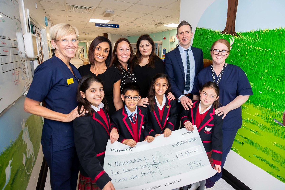 YarmSchool's tweet photo. Our Prep School Social Committee (the YPSSC) have donated an amazing £10,639 to @angels_neo, following the success of the 'Captain's Ball' at the PAA.
Huge thanks to each and every one of you who contributed to this incredible cause! Well done!
#NeoAngels #CommunitySupport https://t.co/faI0iwJV6C