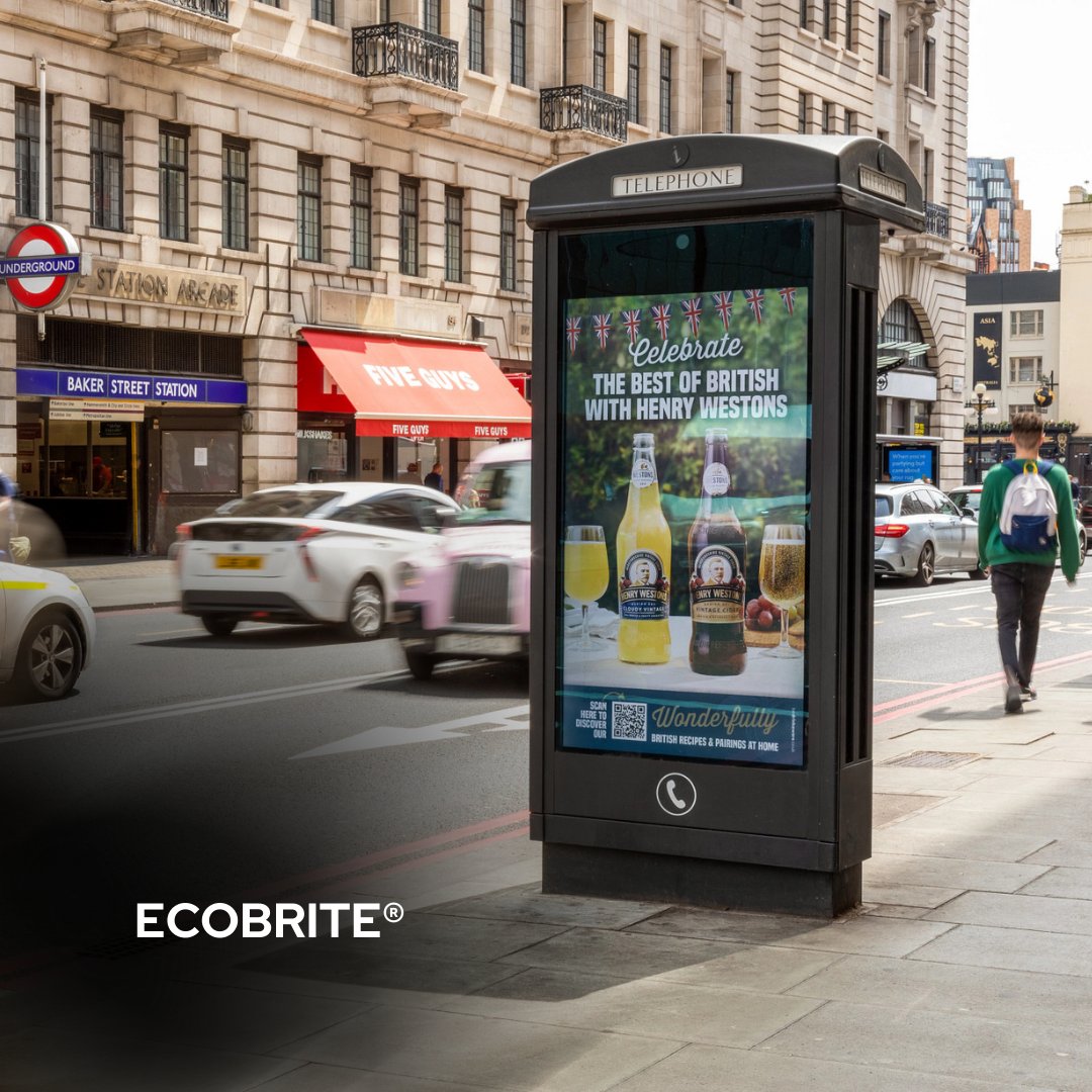 Amscreen’s kiosks use ECOBRITE® technology that encompasses the integration of high-brightness LCD displays. bit.ly/3G5w0xv #DOOH #OOH #sustainability #digitalsignage #outdooradvertising #kiosks