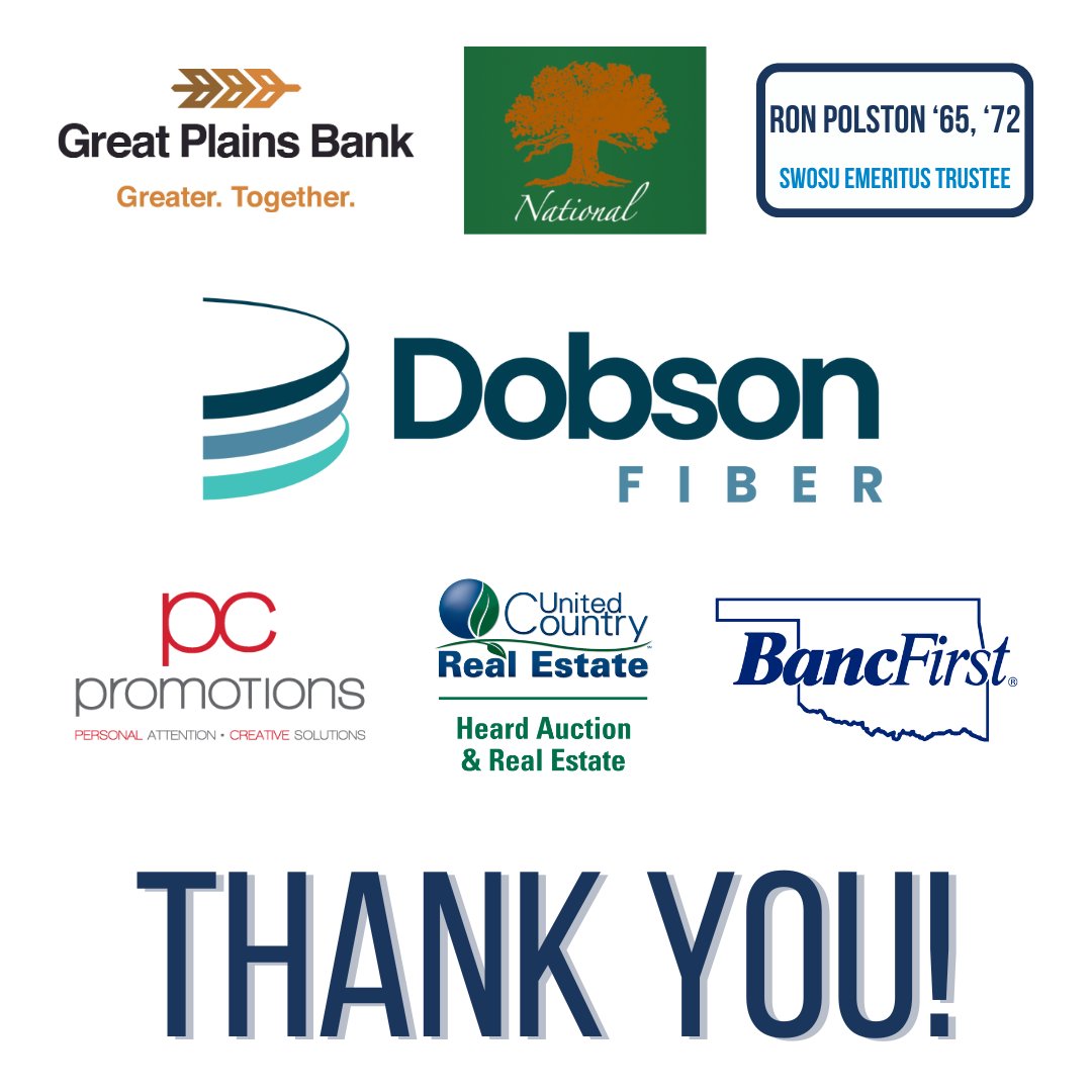 Big thanks to our amazing sponsors of the 2024 Everett Dobson Bulldog Golf Classic! Special shoutout to Dobson Fiber, Oak Tree National, Great Plains Bank, BancFirst, PC Promotions, Ron Polston, United Country Heard Auction, and our hole sponsors for their incredible support! ⛳️