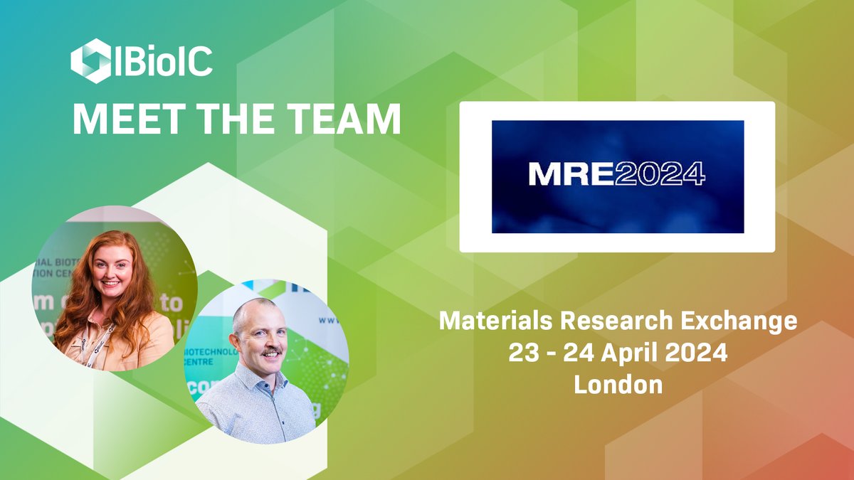 Meet the team! IBioIC's Business Engagement Managers Lynsey Dunbar and Kim Cameron will be attending the Materials Research Exchange next week with @Innovateuk. iuk.ktn-uk.org/events/materia…