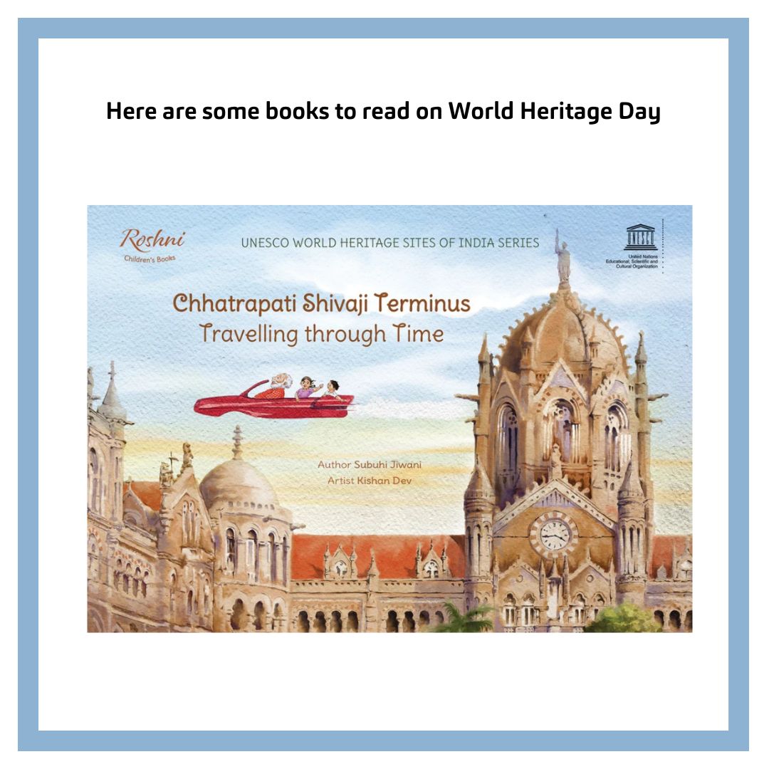 Here's a list of books to read on World Heritage Day! Originally published in English by Mapin, in partnership with UNESCO &amp; Parag, the Hindi and Tamil translations of these books were supported by Parag and published by Manjul, who also brought these out in Marathi &amp;Gujarati.