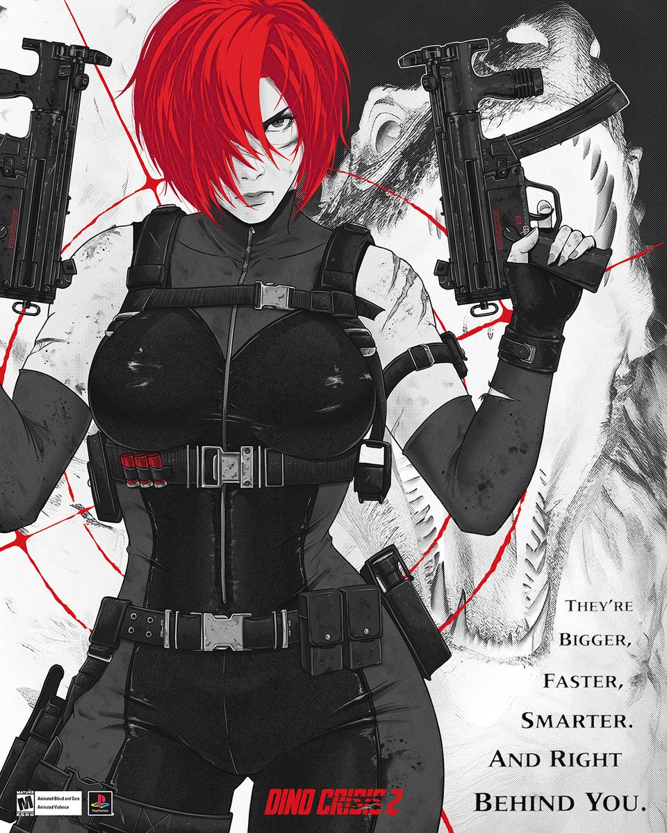 jhonyknight's tweet photo. Regina - Dino crisis https://t.co/dSCnoA0fwf