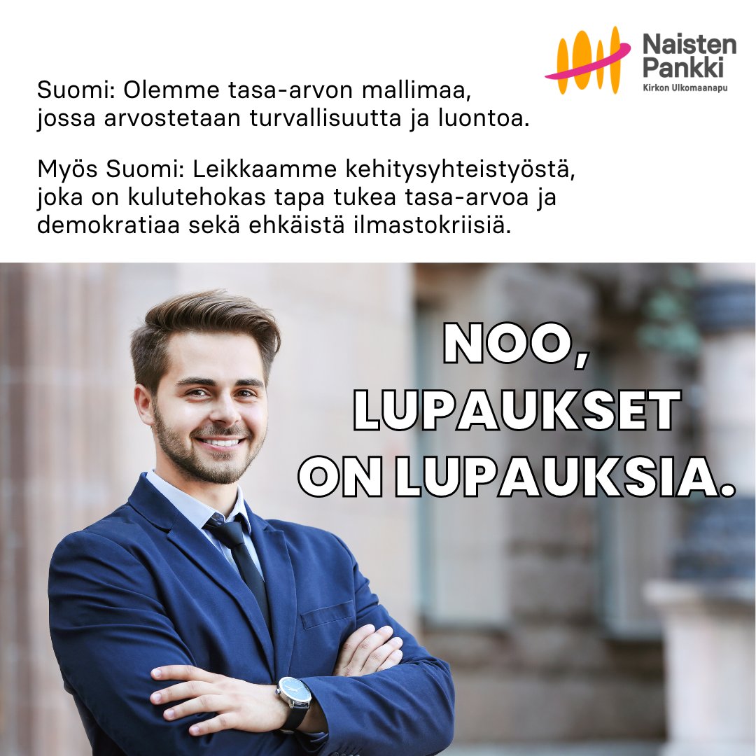 👋 Huhuu hallitus: #kehitysyhteistyö'stä leikkaaminen ei säästä, vaan lisää ongelmia tulevaisuudessa. Uudet 50 miljoonan euron leikkaukset sekä aiemmin sovittujen leikkausten aikaistus lisäävät heikoimmassa asemassa olevien ihmisten ahdinkoa. 🌍 Seuraukset kantautuvat Suomeen.