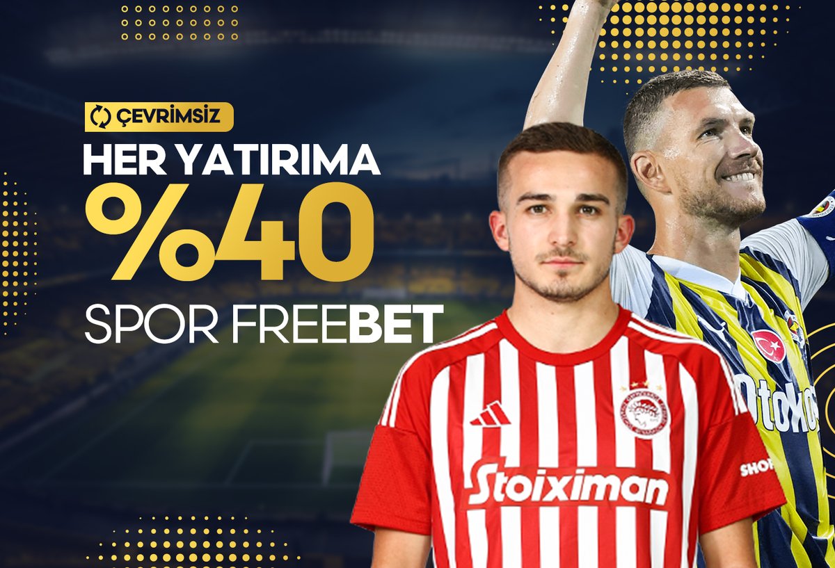 🏆Avrupa Konferans Ligi Özel %40 Çevrimsiz Freebet!!! 💰Avrupa Ligine Özel Oranlar💰 ⏱️5 Dakikada Çekim Garantisi!!! 👇 casinobetzone367.com