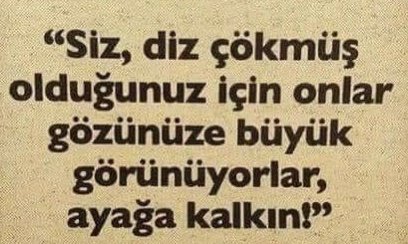 ‼️ DEVAM ARKADAŞLAR ‼️ 'Atılan bir tweeti RT yapmaya korkuyorsun ama ADALET gelsin diye bekliyorsun.‼️ Ne zaman CESUR oldun ADALET o zaman gelir.' #EmekliUyarıyor #EYTliUyarıyor @AvOzlemZengin @RTErdogan @isikhanvedat @eczozgurozel @dbdevletbahceli @rprefahpartisi @memetsimsek