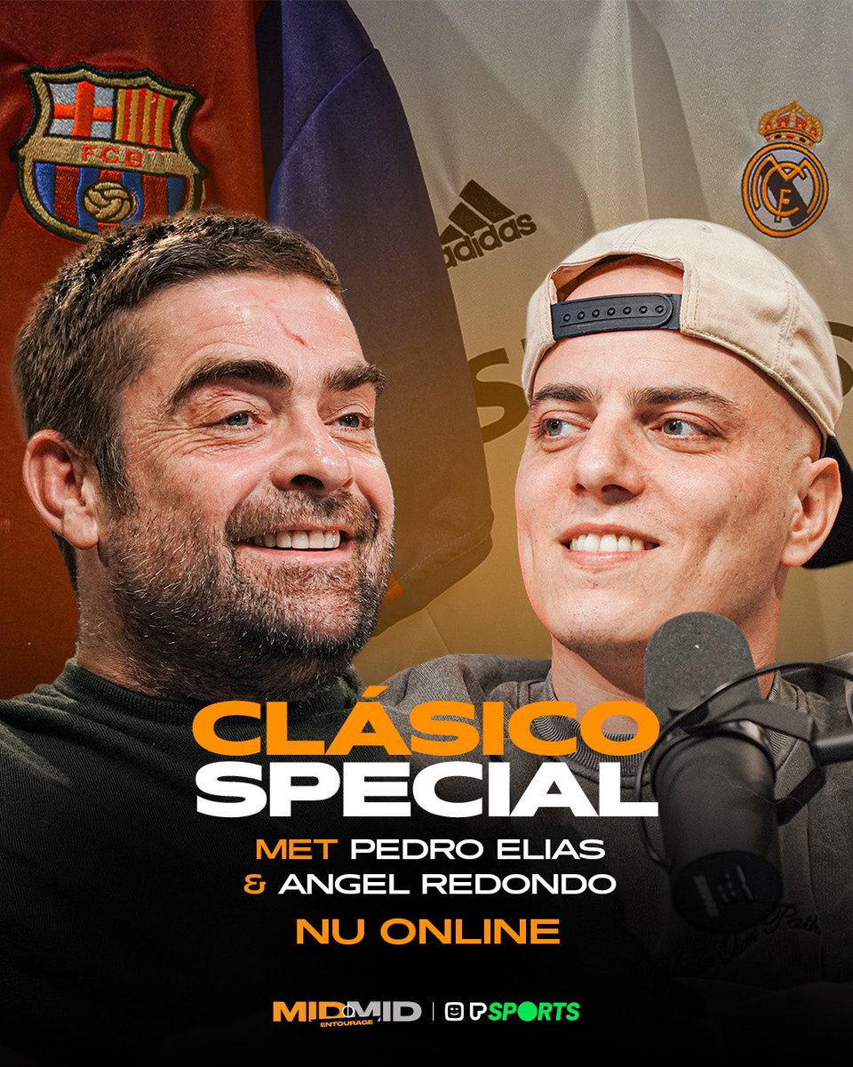 El Clásico vraagt om een klassieker in de MIDMID-studio! 🥰 @MIDMIDpodcast