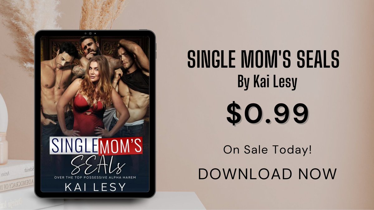 If you're a fan of fierce females and dashing SEALs, 'Single Mom's SEALs' by Kai Lesy won't disappoint. #ReadingChallenge #ContemporaryRomance cravebooks.com/b-36421?refere…