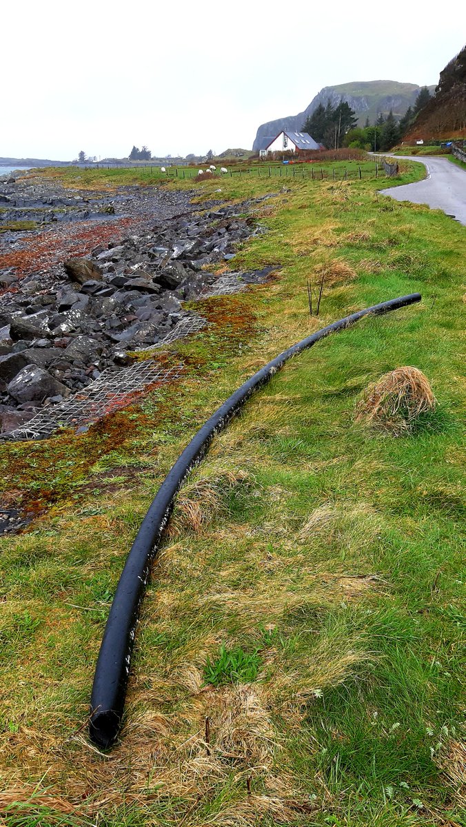 A week after @tavishscott was crowing about picking marine litter; & more waste from the toxic #salmon industry washes ashore. Why do you support these people, @MairiGougeon? They're damaging #Scotland's economy, environment & communities. Make them stop; get them out.