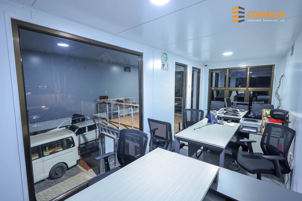 contechke's tweet photo. Contech's tailormade/customised shipping container offices are head-turners inside and out.
📞+254 780 888 822
Whatsapp: 0703 888 822
📧 info@contech.co.ke

https://t.co/JvvHdI5NfB

#Contech #shippingcontaineroffice #workreimagined #shippedcontainerized #sustainableoffice https://t.co/GwBEOBBh4m