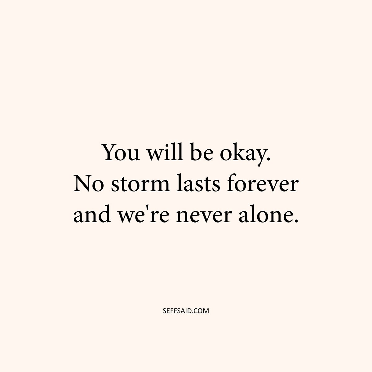 SeffSaid's tweet photo. You'll be okay https://t.co/7xlrf5ILIP