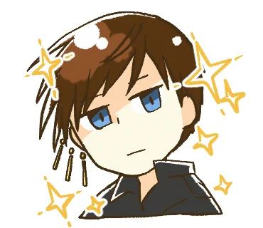 【#犬飼さんの毎日ミニキャラ】「」「ルイン奇譚IFスタンプ」のひとつです。※趣味で作っただけでリリースしてません。▼スタンプについて(FANBOX記事)▼実際に購入できるLINEスタンプたち▼IFクライス登場小説 