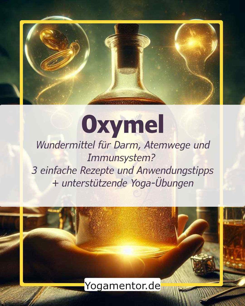 Ich frage mich, woher die Wirkung von #Oxymel als gesundheitsstärkenden Zaubertrank kommt. 
Habe recherchiert, und sogar Studien gefunden.

Ergebnis im Blogbeitrag:
yogamentor.de/oxymel-wirkung…
Wie sind deine Erfahrungen und Rezepte?

#LebendigSein