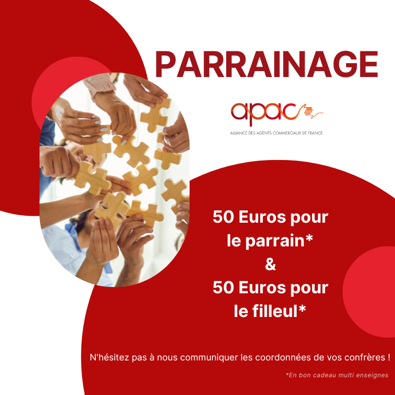 ApacFrance's tweet photo. Adhérents de l'APAC : Avec l'Alliance, gagnez 50 euros en parrainant un confrère qui lui aussi recevra 50 euros !💰
Avec l'APAC c'est gagnant-gagnant, soyez l'ambassadeur de l'Alliance ! 🤝
Plus d'info👉 https://t.co/FH2pR4rbOk

#apacfrance #agentco #agentcommercial #parrainage https://t.co/DS15ZFUOFo