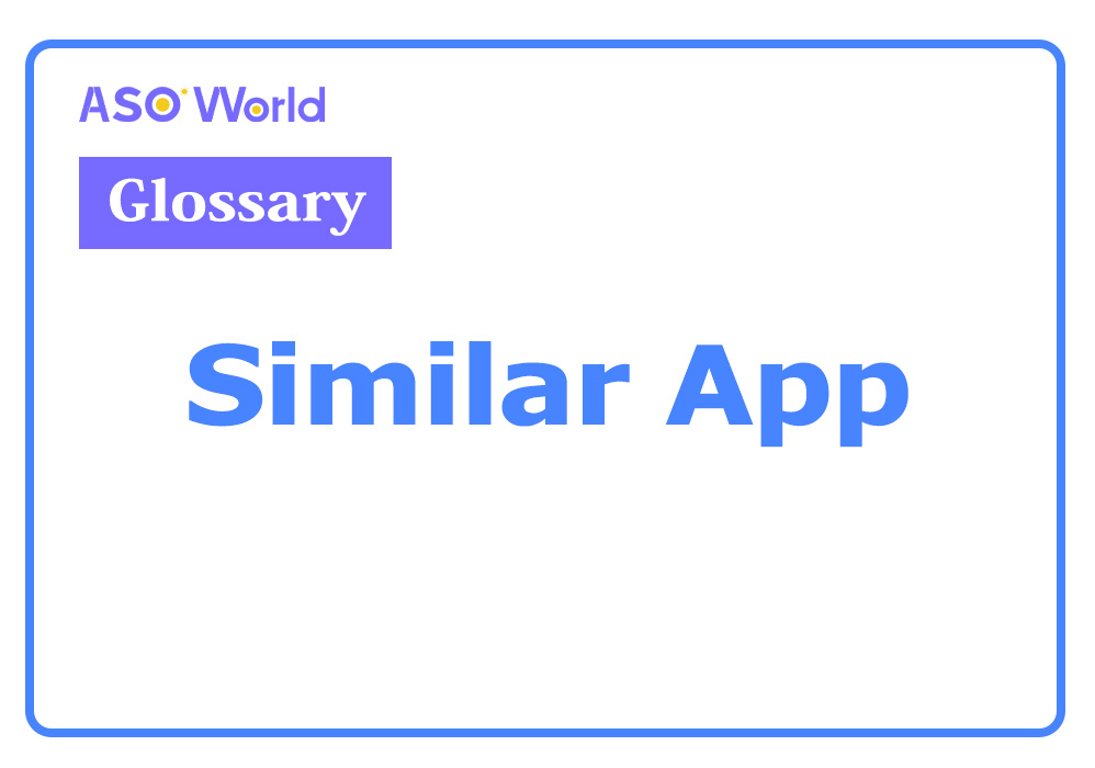 [ASO Glossary 08] Similar App

👉 bit.ly/3W7KR3l

- What are 'similar apps'?

- The Impact of Recommended by 'Similar Apps' 

- Google Play's Criteria for 'Similar App' Suggestions
...

#SimilarApps #AppStore #GooglePlay #ASO #appmarketing