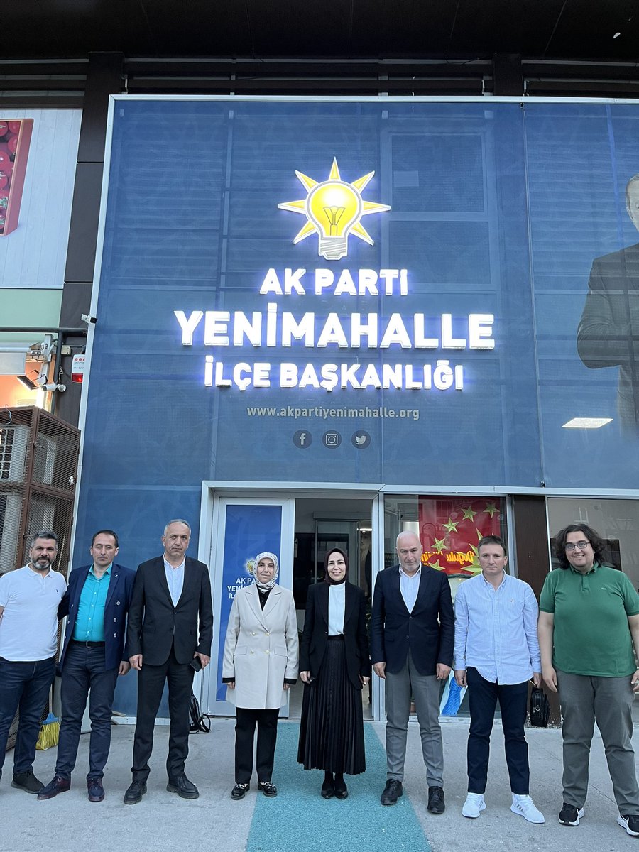 AK Parti Yenimahalle İlçe Teşkilatımızı ziyaret ettik.