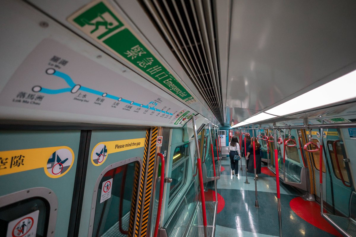 ThePointTaken's tweet image. #HongKong’s retired #MTR trains are set to make a comeback at #HungHom Station in celebration of the rail operator's 45 years of service in the city. (Andy Chong/China Daily)