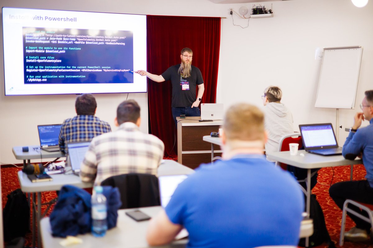 dotnetdays is finally here 😍 We are so excited to have kicked off the workshops with <a href="/danielmarbach/">Daniel Marbach🇨🇭</a>, <a href="/MartinDotNet/">Martin Thwaites</a>, <a href="/SzymonPobiega/">Szymon Pobiega</a> and <a href="/Masternak/">Tomek</a> 🥳

Are you at dotnetdays? Use the hashtag #dotnetdays to share your experience 🙌

#workshops #dotnet