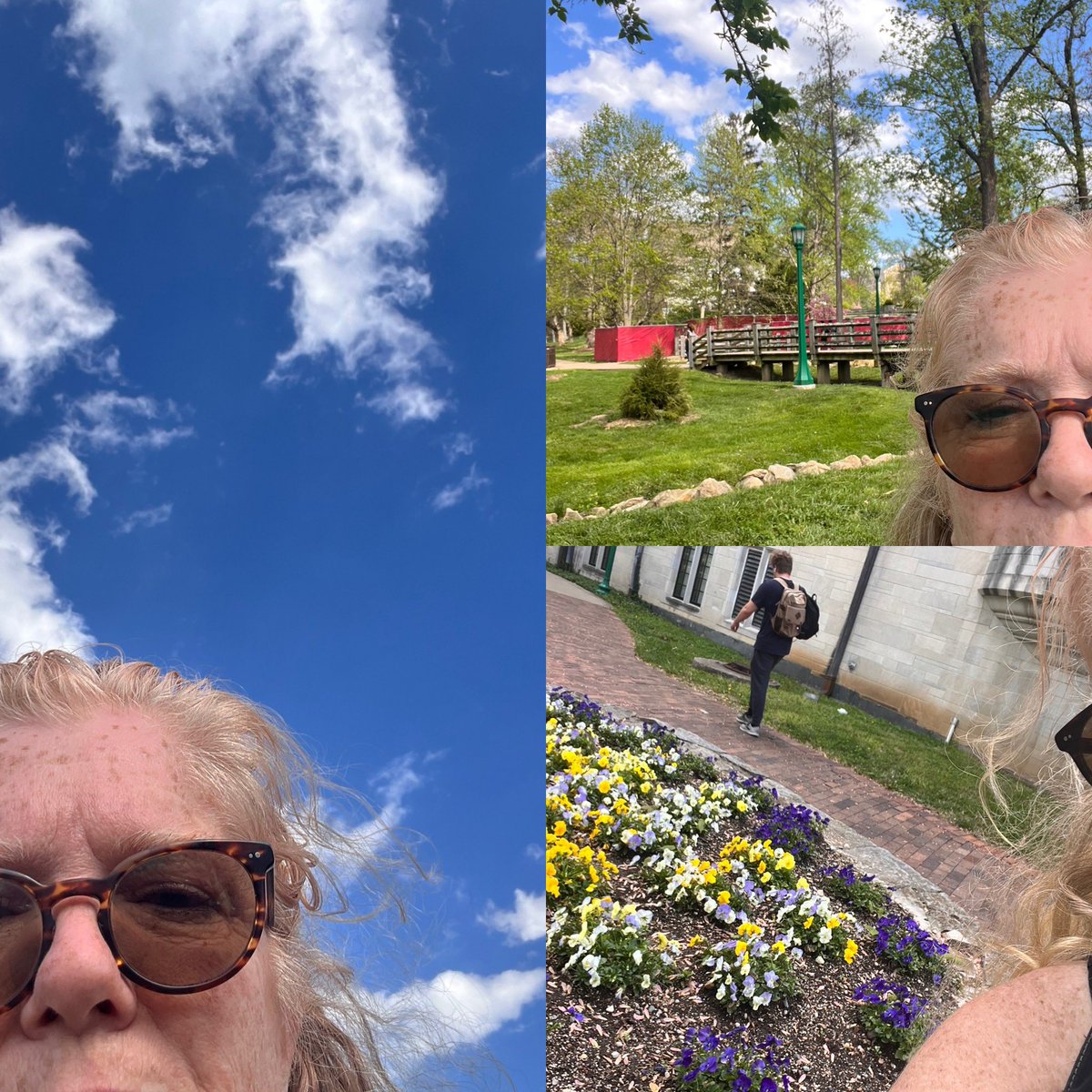 hatchdw's tweet photo. These folks at @USPlayCoalition understood the assignment: #KohlsHealthyatHome #naturebingo #rainbowwalk selfie challenge. @HealthierGen https://t.co/a8aU2Wowi2 https://t.co/tvtnBR2ZTI