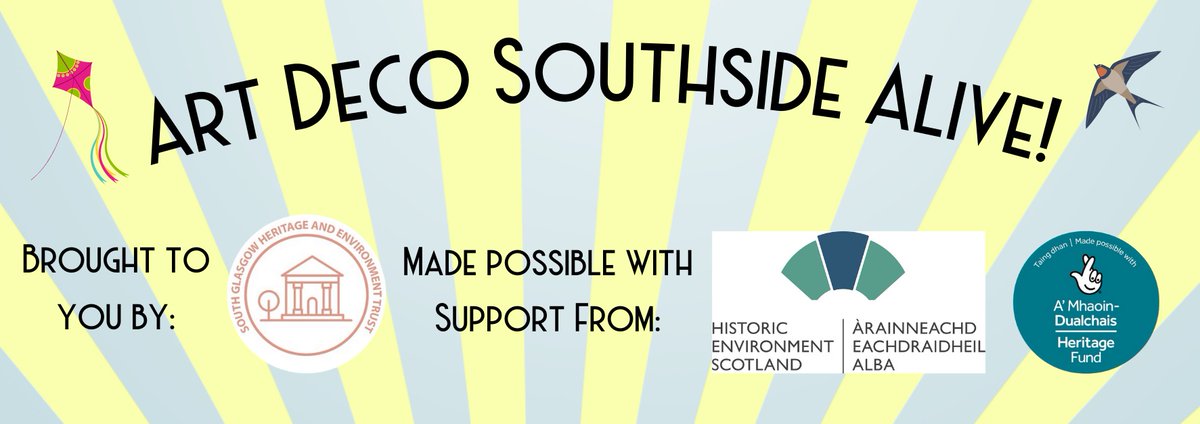 #ArtDecoSouthsideAlive! centres community input, memories & ideas with sketching classes, model building, interviews, community walks & a new guidebook to inspire & activate fresh thinking. Huge thanks to our funders @HistEnvScot #HESsupported & @HeritageFundUK @HeritageFundSCO