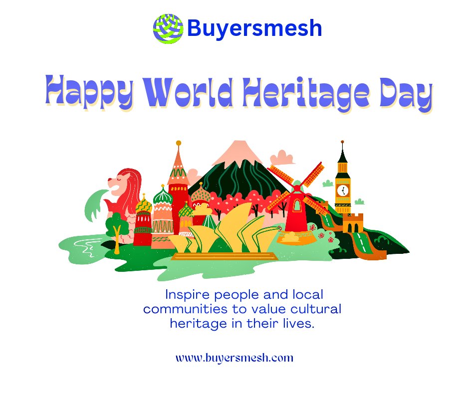 We celebrate the rich cultural heritage. Our shared heritage connects us across continents and generations, from ancient monuments to traditional crafts. Join us in celebrating World Heritage Day by exploring our platform. #WorldHeritageDay #CulturalHeritage #USA #artisanalcraft