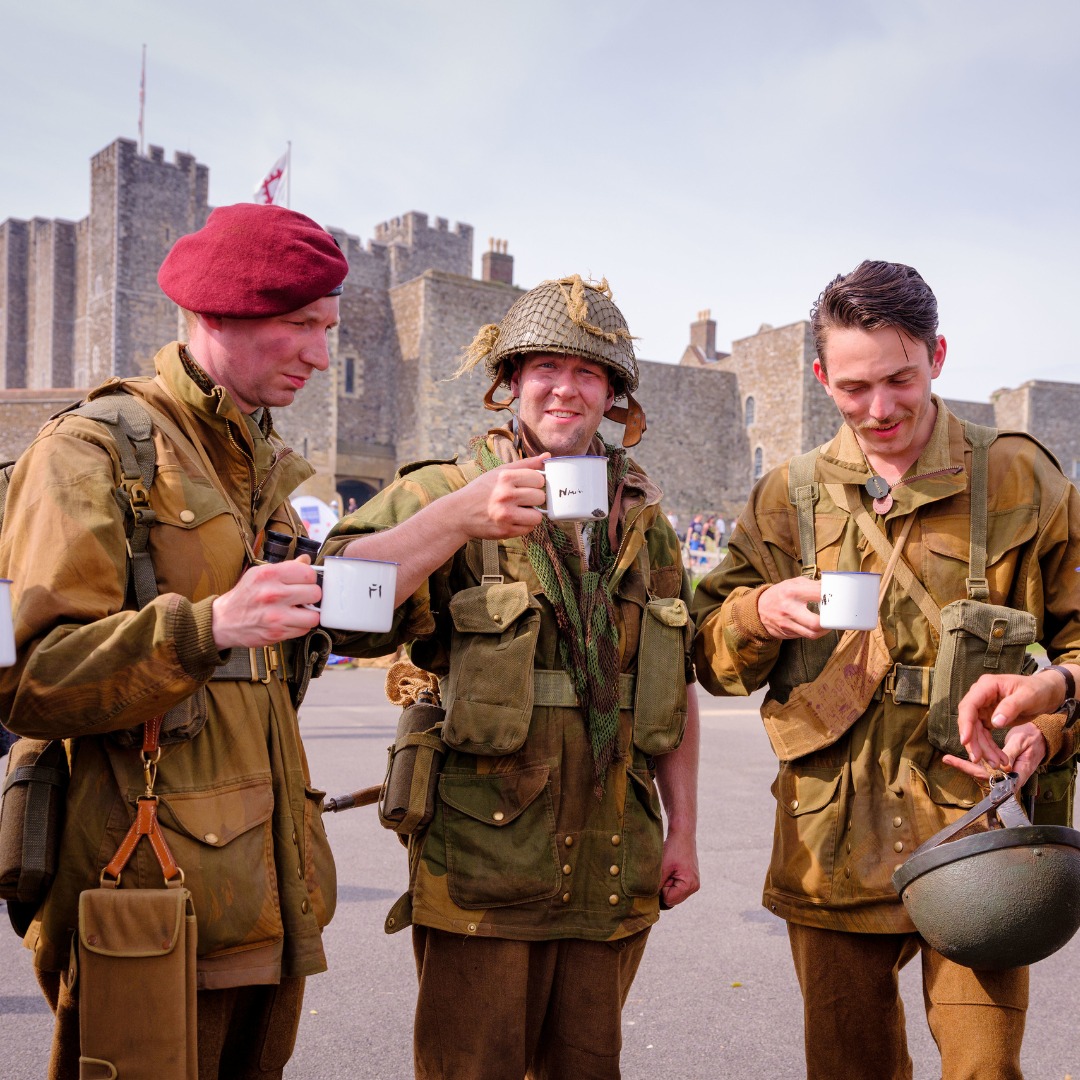 Did you know, 2024 marks the 80th anniversary of the D-Day landings in Normandy?

If you're staying in #Dover as a guest at the hotel between Sat 25 May - Mon 27 May 2024 (#bankholiday weekend), don't miss the WWII Weekend action at #DoverCastle. 

Tickets are on sale now!