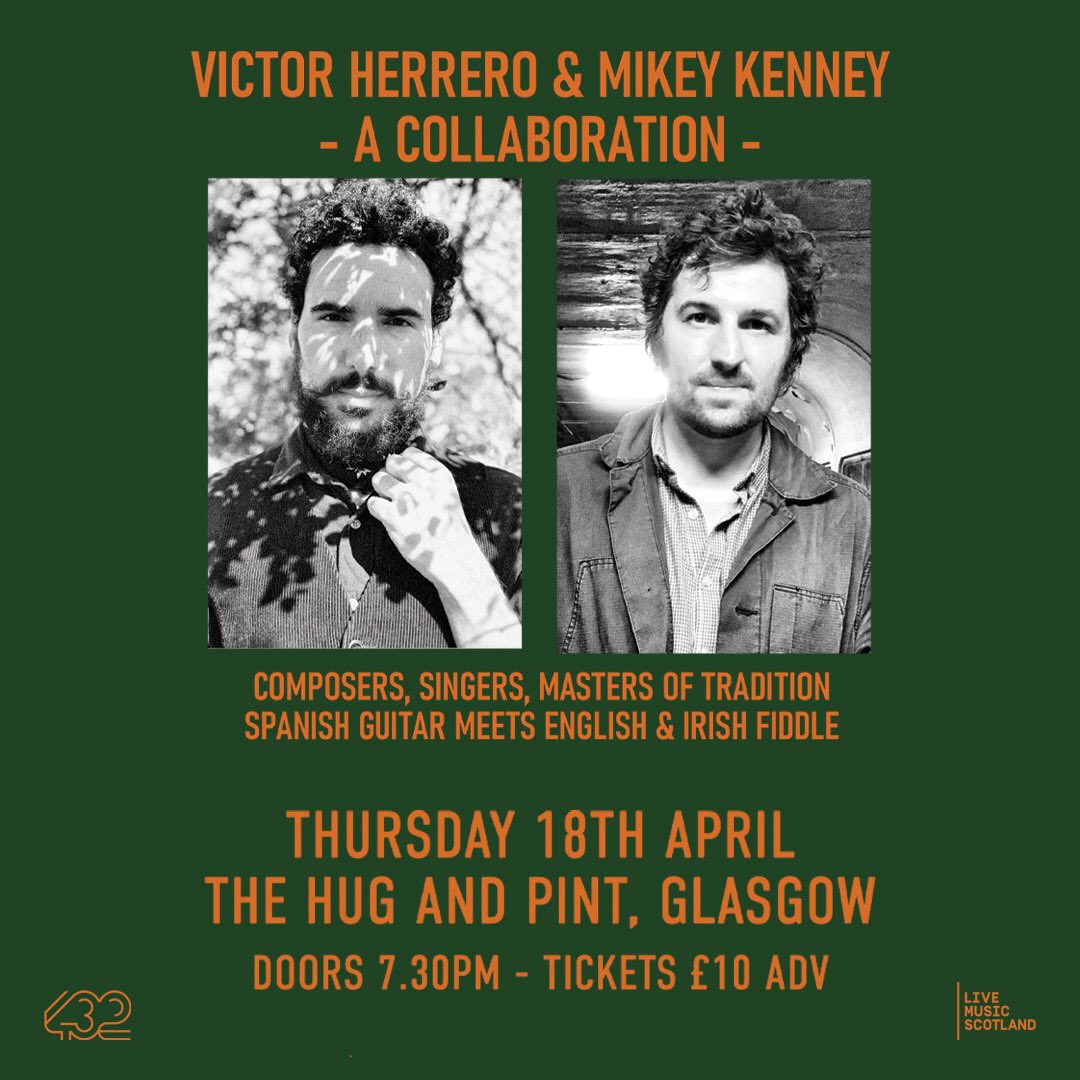 Thank you Wigtown for a very special concert last night. Tonight we perform at @thehugandpint in Glasgow with support from Cormac Nagle Doors 7.30pm, Tickets £10 Tickets Mikeykenney.Co.uk/concerts