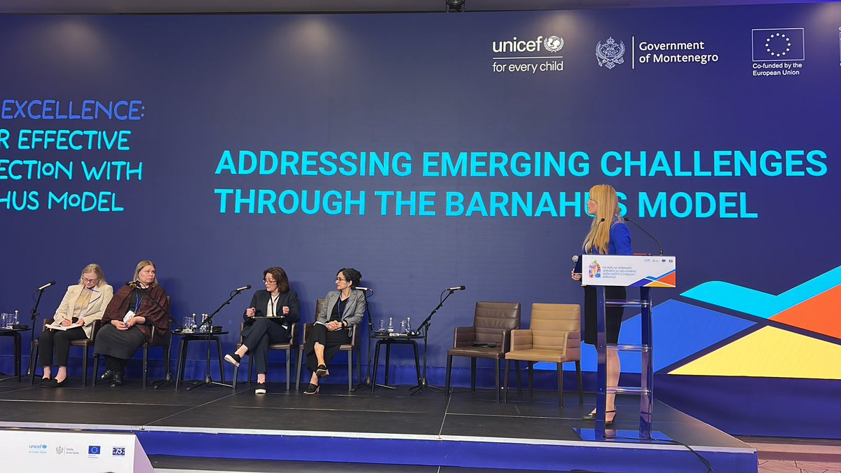 Last panel of such rich two days! #Barnahus adapts to address evolving challenges such as #ocsea & #juvenileoffenders