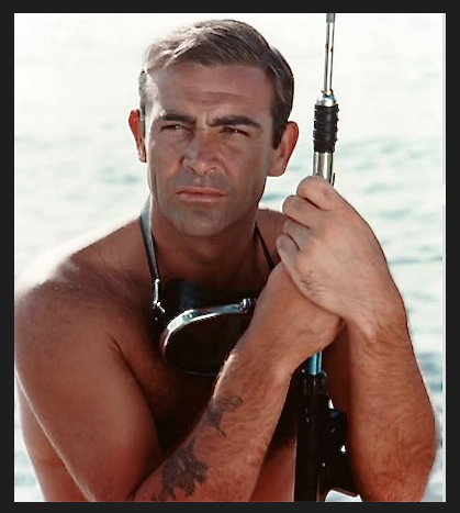SEAN CONNERY as James Bond THUNDERBALL 1965