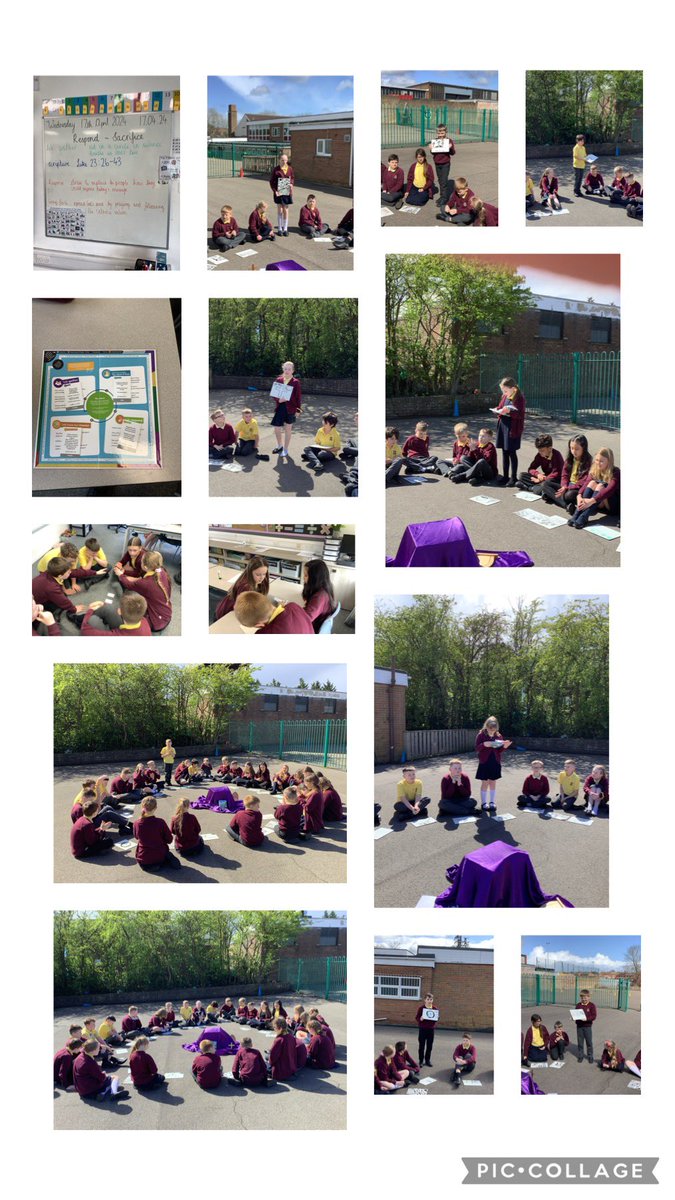 A prayerful and beautiful end to our Easter/Lent unit in RE 🙏❤️ #year5 #celebrationoftheword