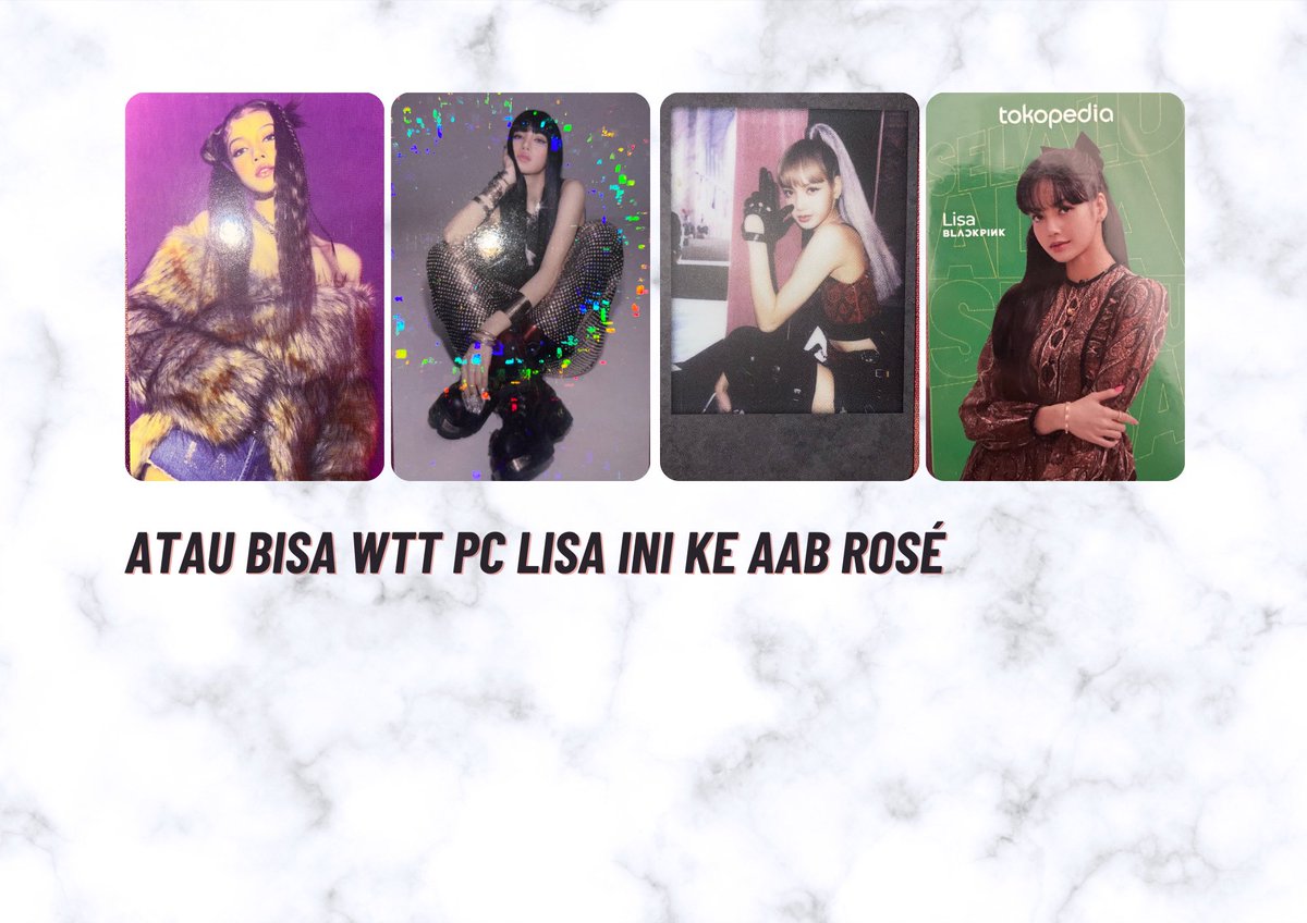 readyforlobeu's tweet photo. @ourbpmart offer aja, atau wtt ke aab rosé https://t.co/PSiCsklrO4