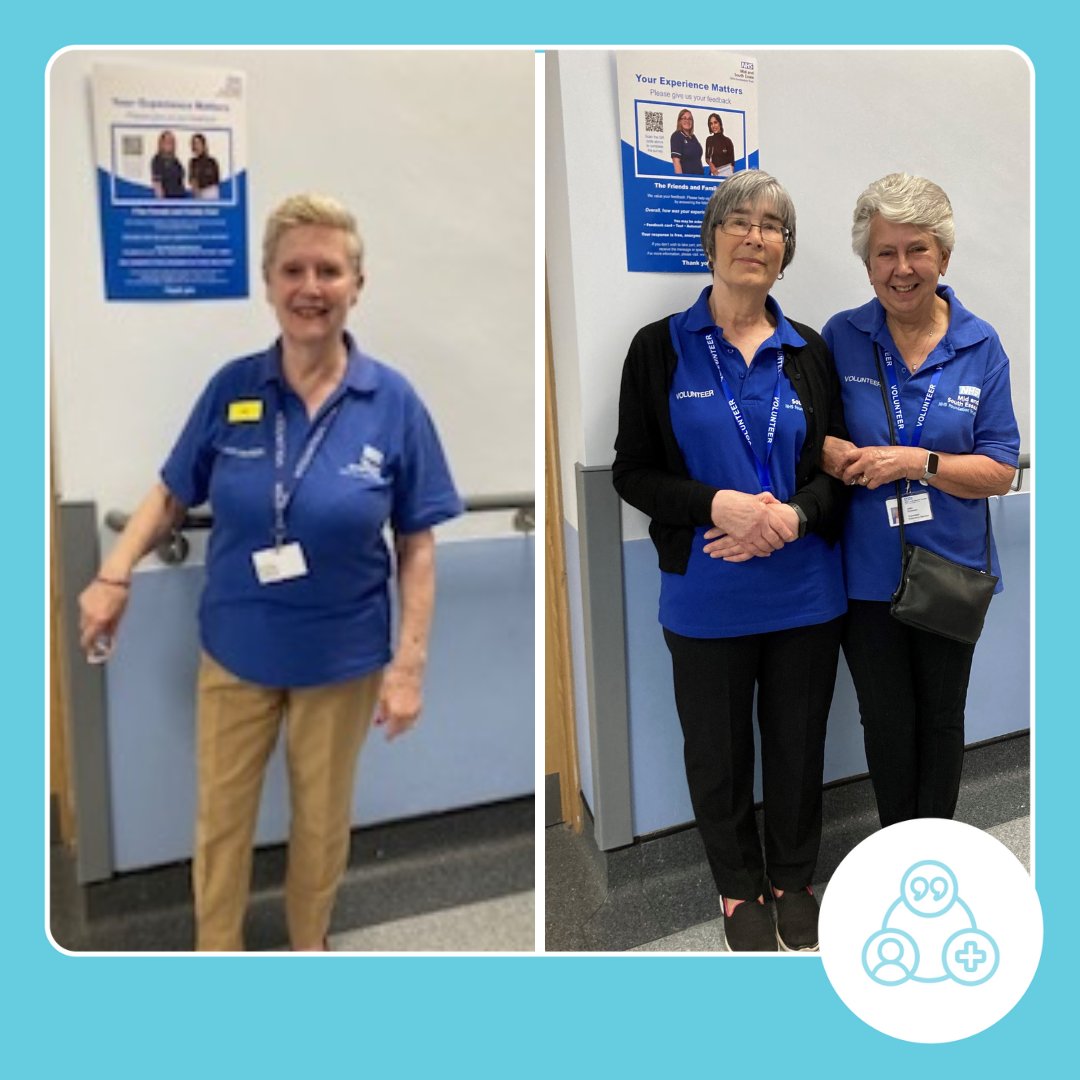 Huge thanks to our wonderful volunteers who selflessly spend many hours supporting us to gain feedback from our patients, which will help to improve the patient's experience. @MSEHospitals @MSEVolunteers @dawnmpatience #PatientExperience