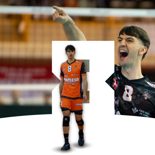 CVTeruel's tweet photo. 𝐀 𝐏𝐎𝐑 𝐋𝐀 𝐂𝐔𝐀𝐑𝐓𝐀‼️

Sentir estos colores y lucir este escudo es algo que ya nos ha demostrado durante 4 temporadas… Estamos encantados de anunciar la renovación de Emilio Ferrández👏👏

¡Emilio, nos espera muuuuy buena temporada! 🤪

#VamosTeruel 🏐
#SomosVoleibol 🧡 https://t.co/HVBIAv56bl
