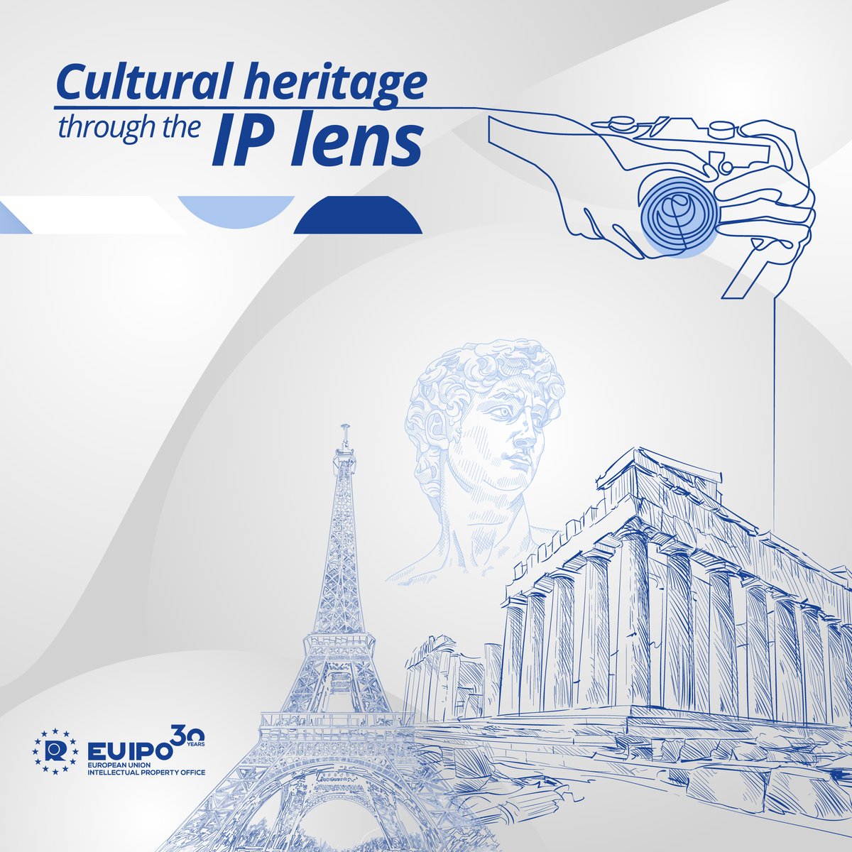 From the Eiffel Tower to Michelangelo’s David, cultural heritage reinforces a country's identity and unites its citizens around shared values. How does intellectual property protect art, architecture, food or wines? @eLAWnora explains: euipo.europa.eu/en/news/cultur… #WorldHeritageDay