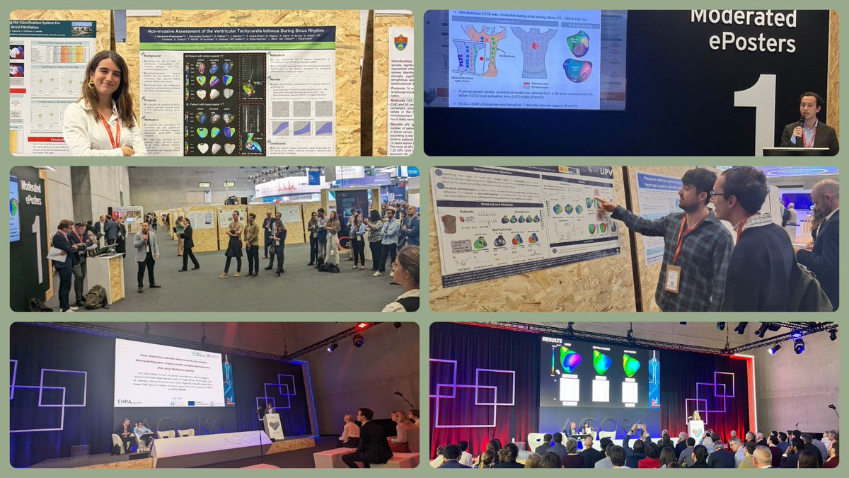 🙌Our researchers from the <a href="/cor_grupo/">COR Group</a>  participated in the Congress of the European Heart Rhythm Association (<a href="/EHRA/">Ehra</a>), held from April 7 to 9 in Berlin, presenting important contributions that caused great attention among the attendees.
📰Details here: tinyurl.com/yhjj2m28