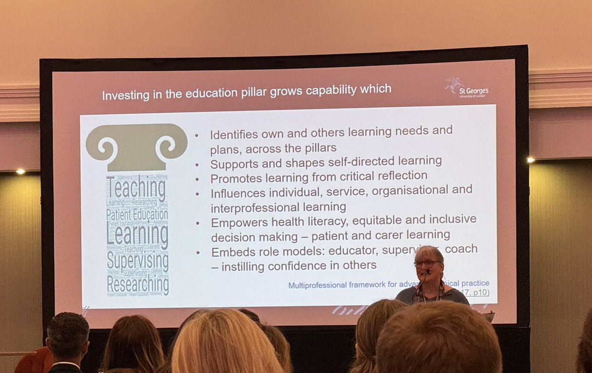 “The AP Education pillar should be the easiest to sell - but in your world is it?” @NHSE_WTE “valuing our educators” @rcgp educators conference. #primarycare #traininghubs @HardingDebs @mcwadleyphysio