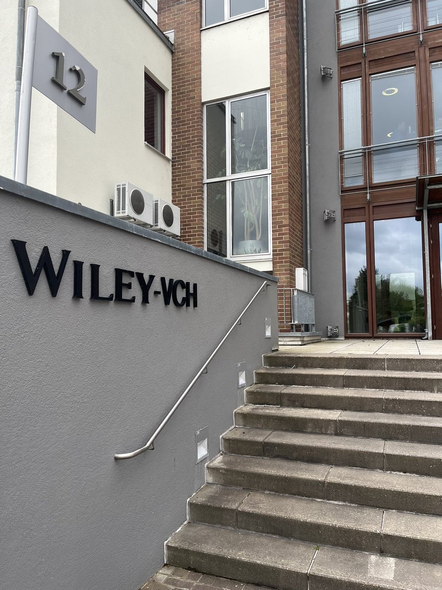 #JustArrived in Weinheim for the 3rd Chemistry Europe Early Career Researchers Meeting put together by @ChemEurope @ChemistryViews @angew_chem Lookign forward to meet the upcoming “young and wild” and the editors from @WileyGlobal #NextGen #AcademicTwitter #ForeverYoung