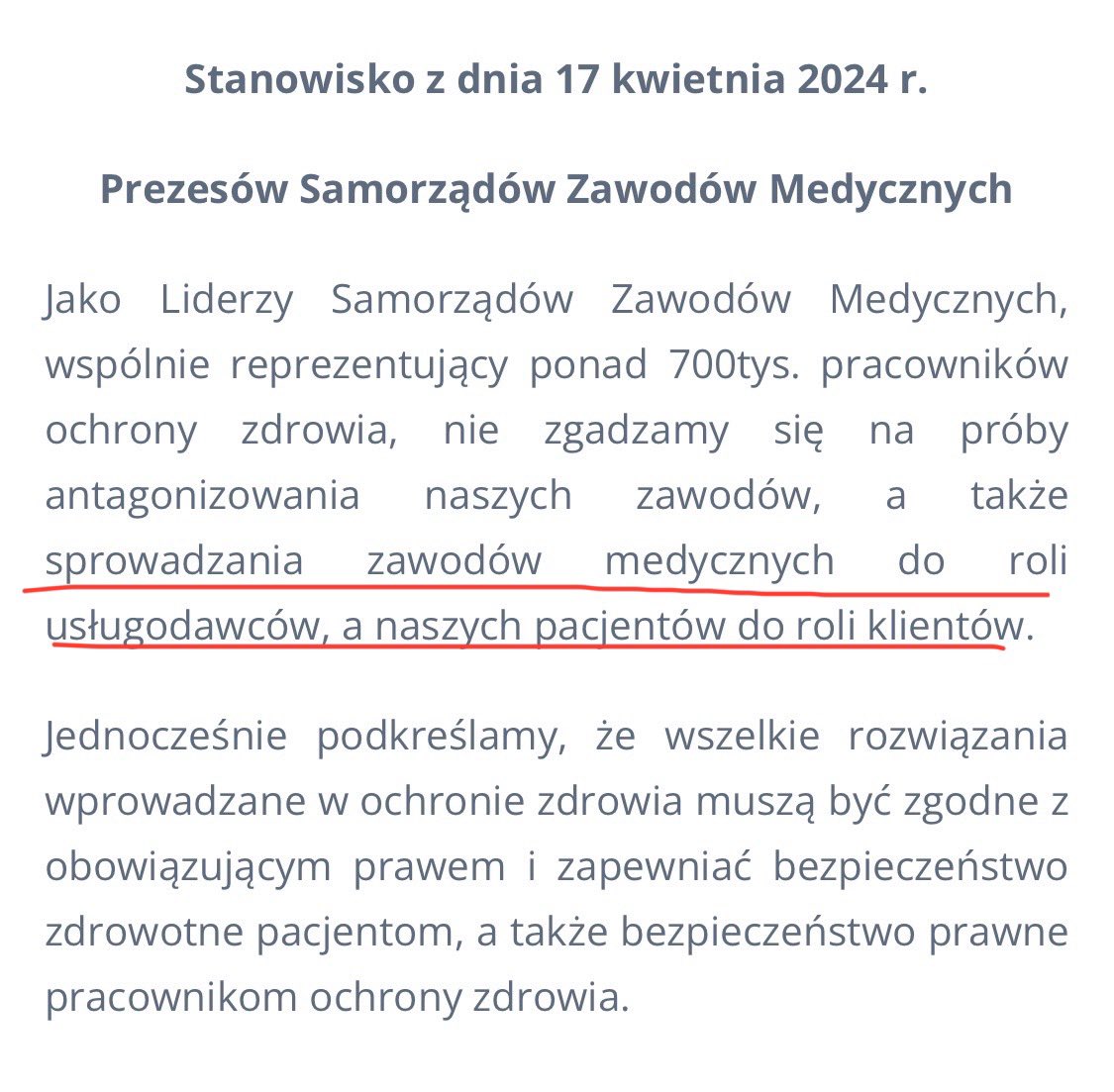 medexit's tweet photo. A kto “sprowadza zawody medyczne do roli usługodawców, a pacjentów do roli klientów” jak nie farmaceuci sprzedający homeopatię, diagności wyk. bad. niezgodne z EBM (KKI, Elispot, LTT, kleszcz) i lekarze pozwalający na #ILADS? Zgadzam się z @Leszczyna że to burza w szklance wody. https://t.co/T3FkyB7TK1