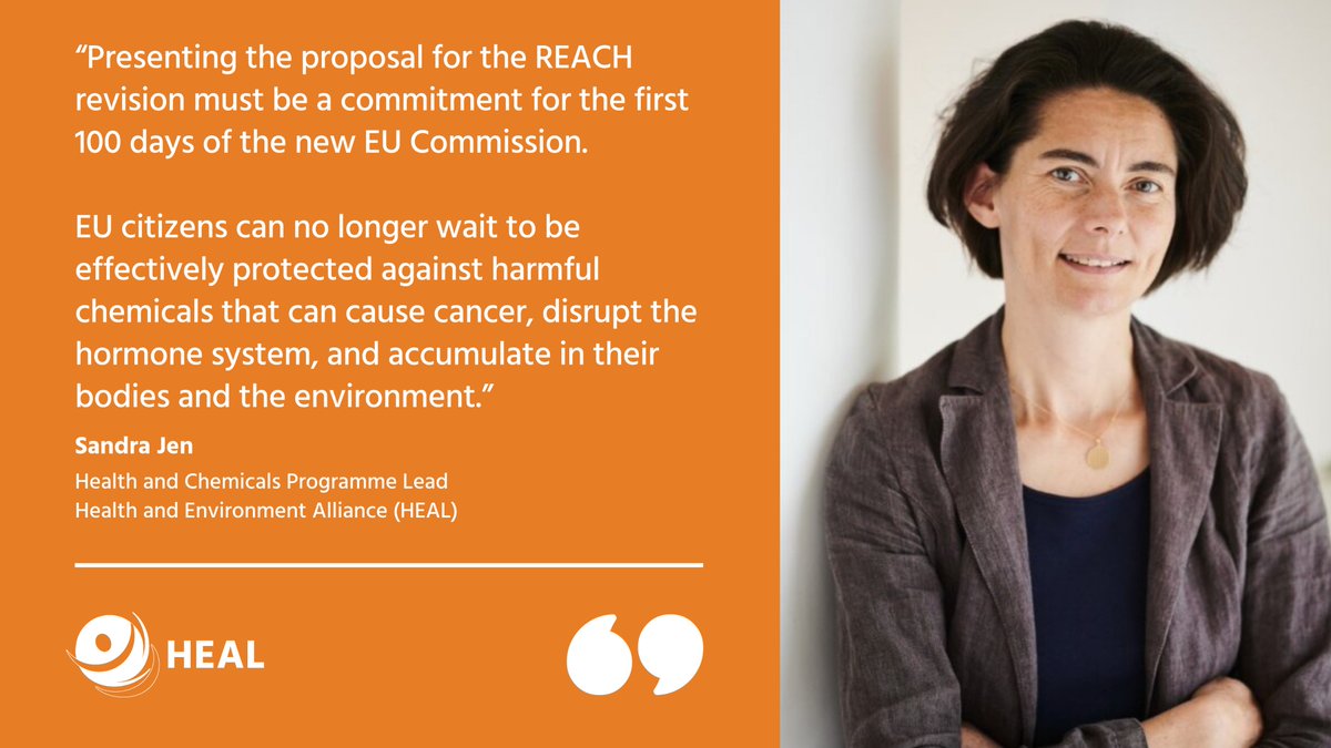🧪⚠️ HEAL welcomes the new @EU_ECHA & @EUEnvironment report confirming the importance for the EU to deliver on the promised legislative chemicals reforms with no further delay. 🗨️👇 Sandra Jen explains why. ➡️ ow.ly/5Q8n50RiQfU #ToxicFreeFuture #EUGreenDeal #EU_Reach