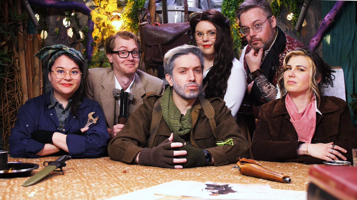 We're super excited to be working with the wonderful folks at @Modiphius again! Join us on Saturday 20th for a special one-shot! We'll be uncovering a creepy mystery in Achtung Cthulhu! Tune in from 5-8pm BST to catch the action! 💜twitch.tv/highrollersdnd #ad