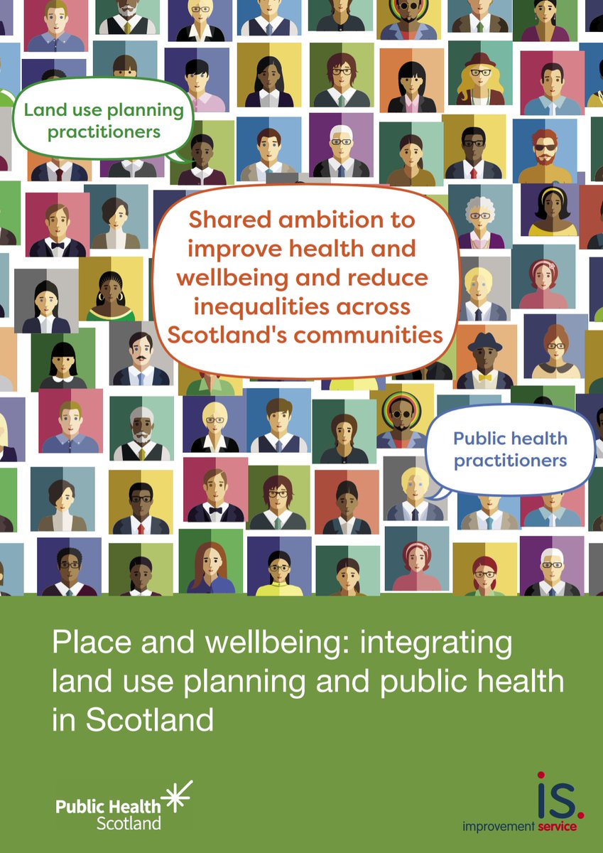 We have recently updated our 'Place and Wellbeing: integrating land use planning and public health in Scotland' briefing paper to reflect changes brought about by NPF4. Read the briefing in full here: bit.ly/4b0EvXG