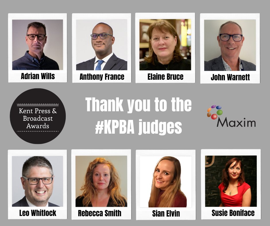 Looks like we could be heading for a bumper year of entries to this year's Kent Press & Broadcast Awards. Let's hope our #KPBA judges are ready! It's not too late to enter - everything you need is at kpbawards.co.uk