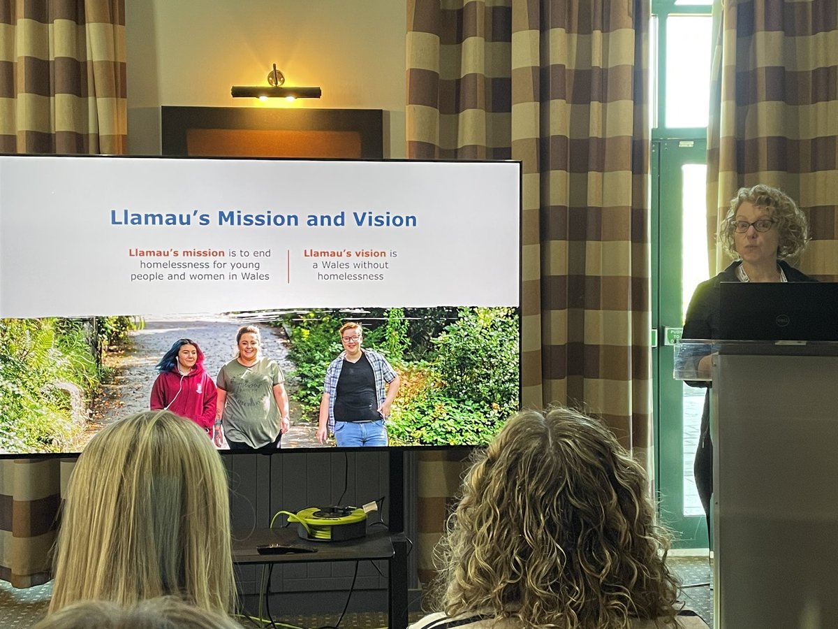 “Llamau are unashamedly LGBTQ+ allies” says @LlamauUK’s Sam Lewis, shares insight into their Ty Pride LGBTQ+ homelessness support project #TAI2024 #UKHousing