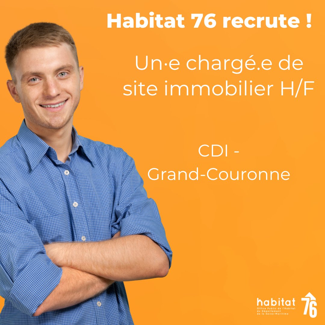 👉 #OnRecrute : un·e chargé.e de site immobilier en #CDI à Grand-Couronne  

➡️Vous prenez en charge un secteur de 600 logements environ. Au quotidien, vous êtes le/la garant.e de la qualité du service rendu !  

👉#Postulez juste ici : url-r.fr/XVqSG