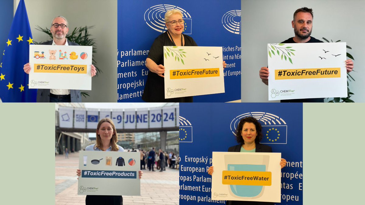 Harmful chemicals have polluted our lives – it’s time for action ❗️ 👏 These MEPs are supporting toxic-free products, toys, water, and a toxic-free future Read their reasons for supporting action on harmful #chemicals here ➡️ chemtrust.org/meps-support-a…