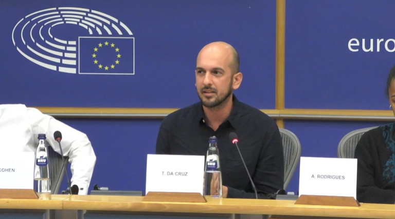 INTERALIAPRJ's tweet photo. @FromSea2City is at the @Left_EU event on the #NewPact adoption. 

We shared our #resistance experience to closed ports policy &amp; presented concerns on the Pact's narrative and implementation at local level.

Municipalities &amp; civil society will mobilise for dignified reception! https://t.co/JxEC78498a