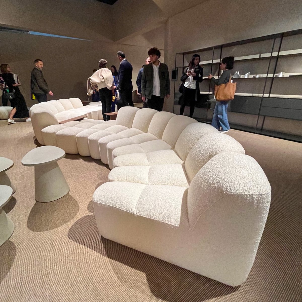 It's @isaloniofficial 2024! 
 
Day 1 we saw colourful displays from <a href="/poltronova/">Poltronova</a> and <a href="/Magis_official/">Magis</a>, elegant pieces from MDF Italia and Acerbis, and <a href="/arper/">arper</a> launching the new era of their Catifa Chair, showing its new shell made of PaperShell. Bring on day 2! #milanodesignweek