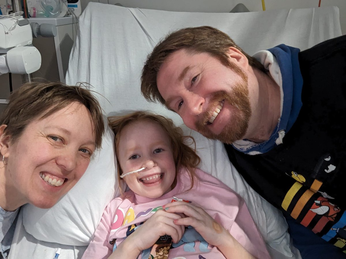 SamKemmer1's tweet image. I don't think it was ever the plan to spend our anniversary getting a quick hour together by our daughter's hospital bed, but I guess that's where FIFTEEN YEARS of marriage will take you. Couldn't survive this shit with anyone else. Love you @EcobK