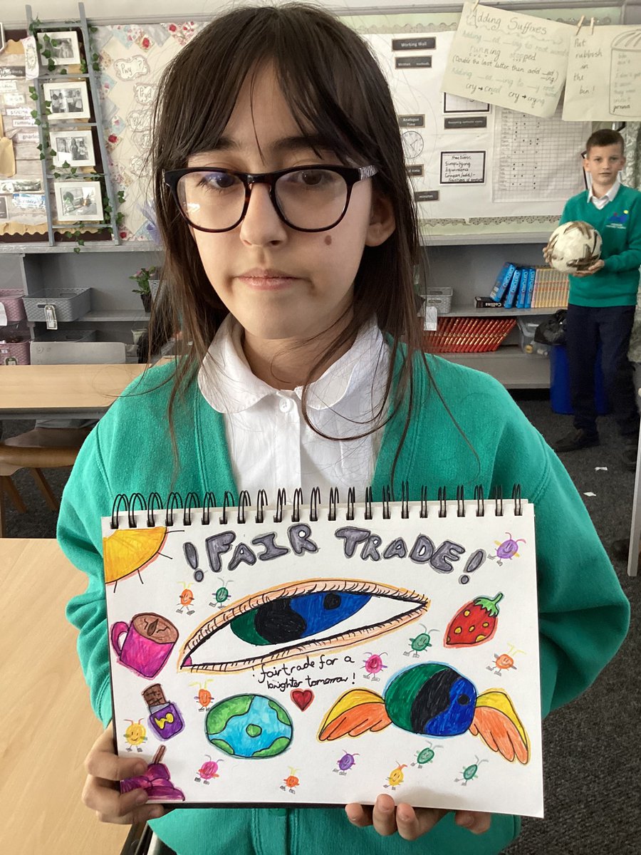 Birch class have been creating amazing Fair Trade art #fairtrade #mpsbirch